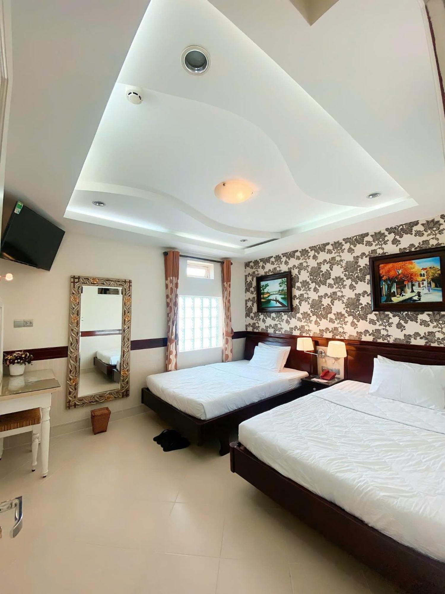 Hoang Thanh Thuy Airport Hotel 2 - Gan Am Thuc Dem Cho Hoang Hoa Tham Ho Chi Minh-stad Buitenkant foto