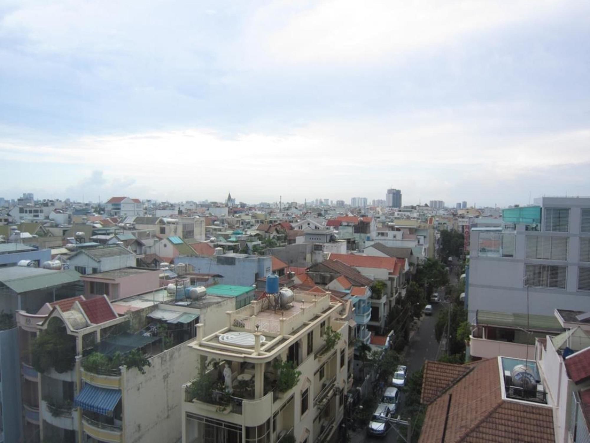 Hoang Thanh Thuy Airport Hotel 2 - Gan Am Thuc Dem Cho Hoang Hoa Tham Ho Chi Minh-stad Buitenkant foto